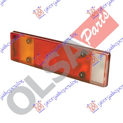 STAKLO STOP LAMPE DUGO (OTVORENA KAROSERIJA) 1996- IVECO DAILY 1990-2000