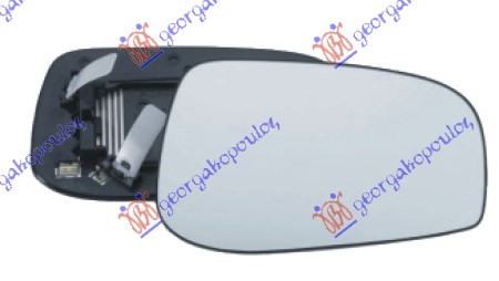 STAKLO RETROVIZORA 2003-2006 (KONVEKSNO) VOLVO S60 2000-2010 (384)