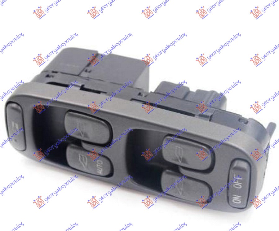 PREKIDAC U PREDNJIM VRATIMA (4 TASTERA) (16 PIN) VOLVO S70/V70 1997-2000 (874)