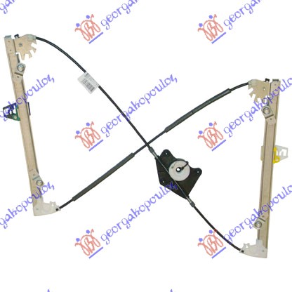 PODIZAC PREDNJEG PROZORA ELEKTRICNI (BEZ MOTORA) 3 VRATA (A KVALITET) FIAT STILO 2001-2006 (192)