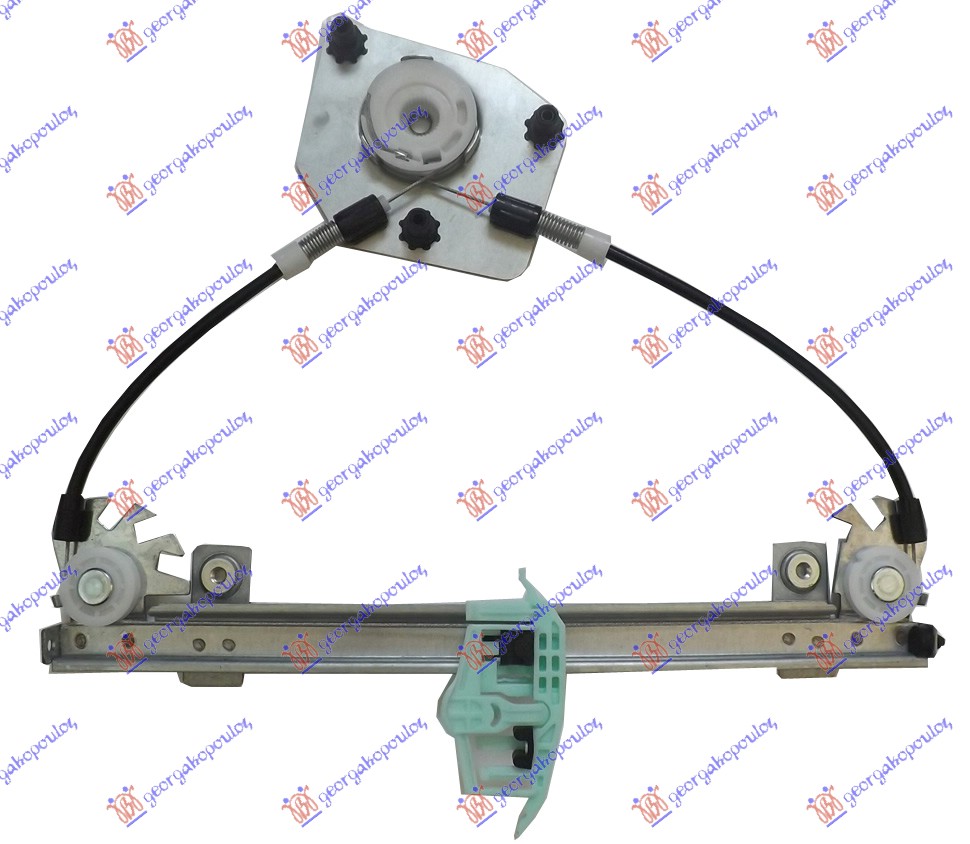 PODIZAC ZADNJEG PROZORA ELEKTRICNI (BEZ MOTORA) (A KVALITET) FIAT STILO 2001-2006 (192)