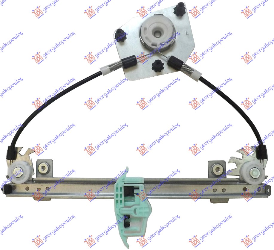 PODIZAC ZADNJEG PROZORA ELEKTRICNI (BEZ MOTORA) (A KVALITET) FIAT STILO 2001-2006 (192)