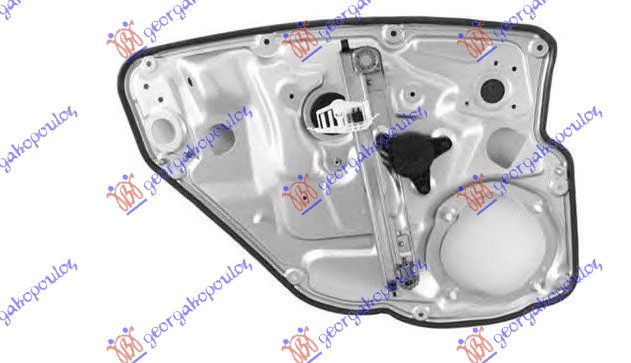 PODIZAC ZADNJEG PROZORA ELEKTRICNI (BEZ MOTORA) (SA NOSACEM) FIAT STILO 2001-2006 (192)
