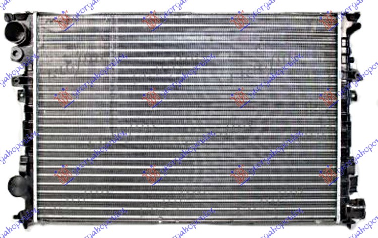 HLADNJAK MOTORA 1.9/2.0/2.1 D-TD (67x44.6) SA VENTILOM CITROEN EVASION 1994-2002