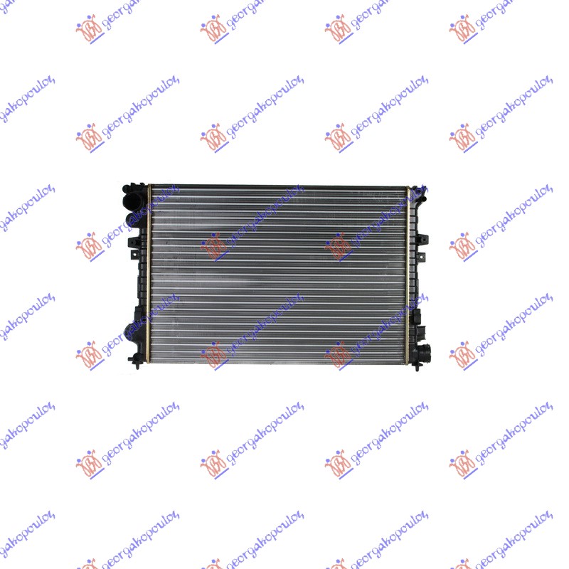 HLADNJAK MOTORA 1.9/2.0/2.1 D-TD (67x44.6) SA VENTILOM PEUGEOT 806 1994-2002 (221)