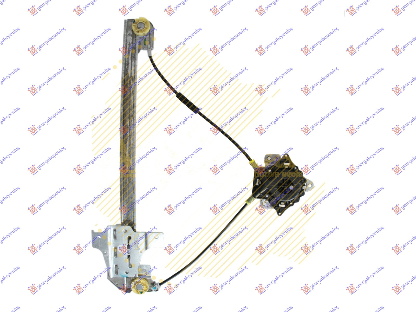 PODIZAC ZADNJEG PROZORA MEHANICKI PEUGEOT 806 1994-2002 (221)