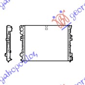 HLADNJAK MOTORA 2.0 HDI (+/-AC) (67x44.6x27) LANCIA ZETA 1994-2002 (22)