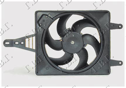 VENTILATOR HLADNJAKA KOMPLET (BENZIN/DIZEL) LANCIA LYBRA 1999-2005 (839)