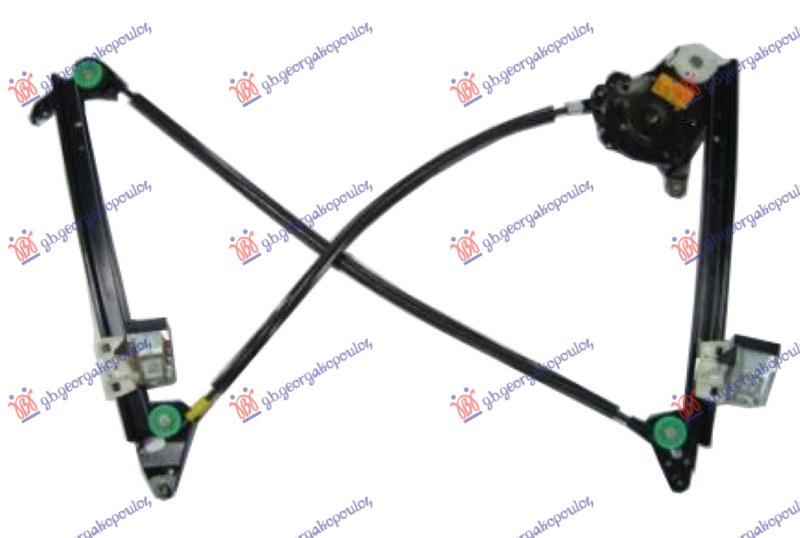 PODIZAC ZADNJEG PROZORA ELEKTRICNI (BEZ MOTORA) FORD GALAXY 1995-2006 (WGR)