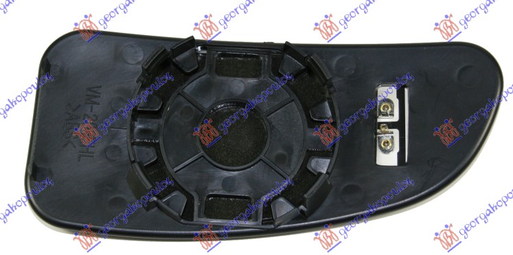STAKLO RETROVIZORA SA GREJACEM (DONJI DEO) 1999- (KONVEKSNO) FIAT DUCATO II 1994-2002 (230)
