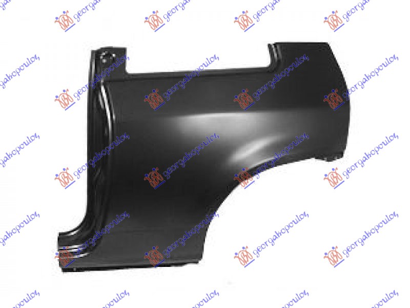 ZADNJI BLATOBRAN 3 VRATA SEAT AROSA 1997-2000 (6H1)