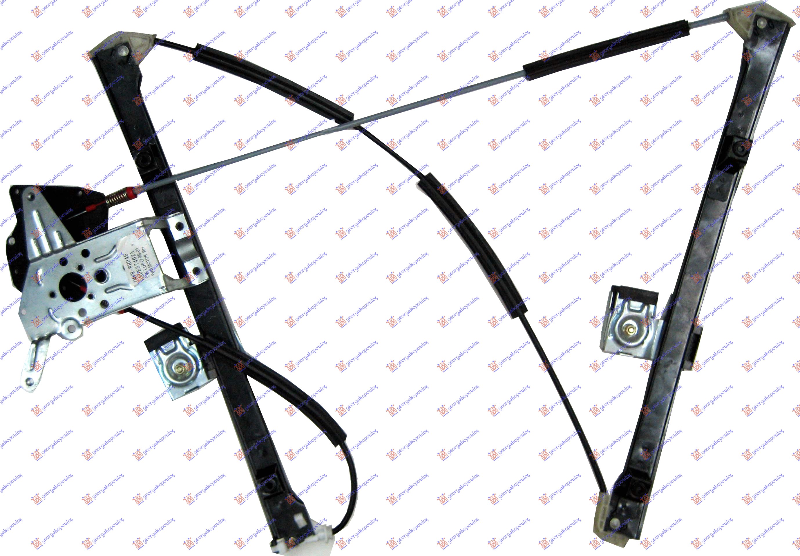 PODIZAC PREDNJEG PROZORA ELEKTRICNI (BEZ MOTORA) SEAT AROSA 1997-2000 (6H1)