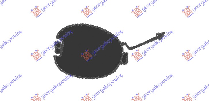 POKLOPAC KUKE PREDNJEG BRANIKA FIAT SEICENTO 1998-2001 (187)