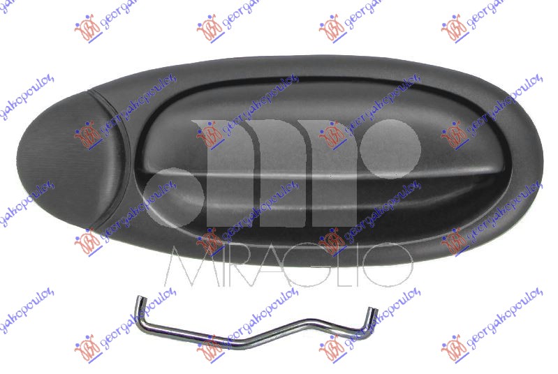 KVAKA PREDNJIH VRATA SPOLJASNJA FIAT MULTIPLA 1998-2004 (186)