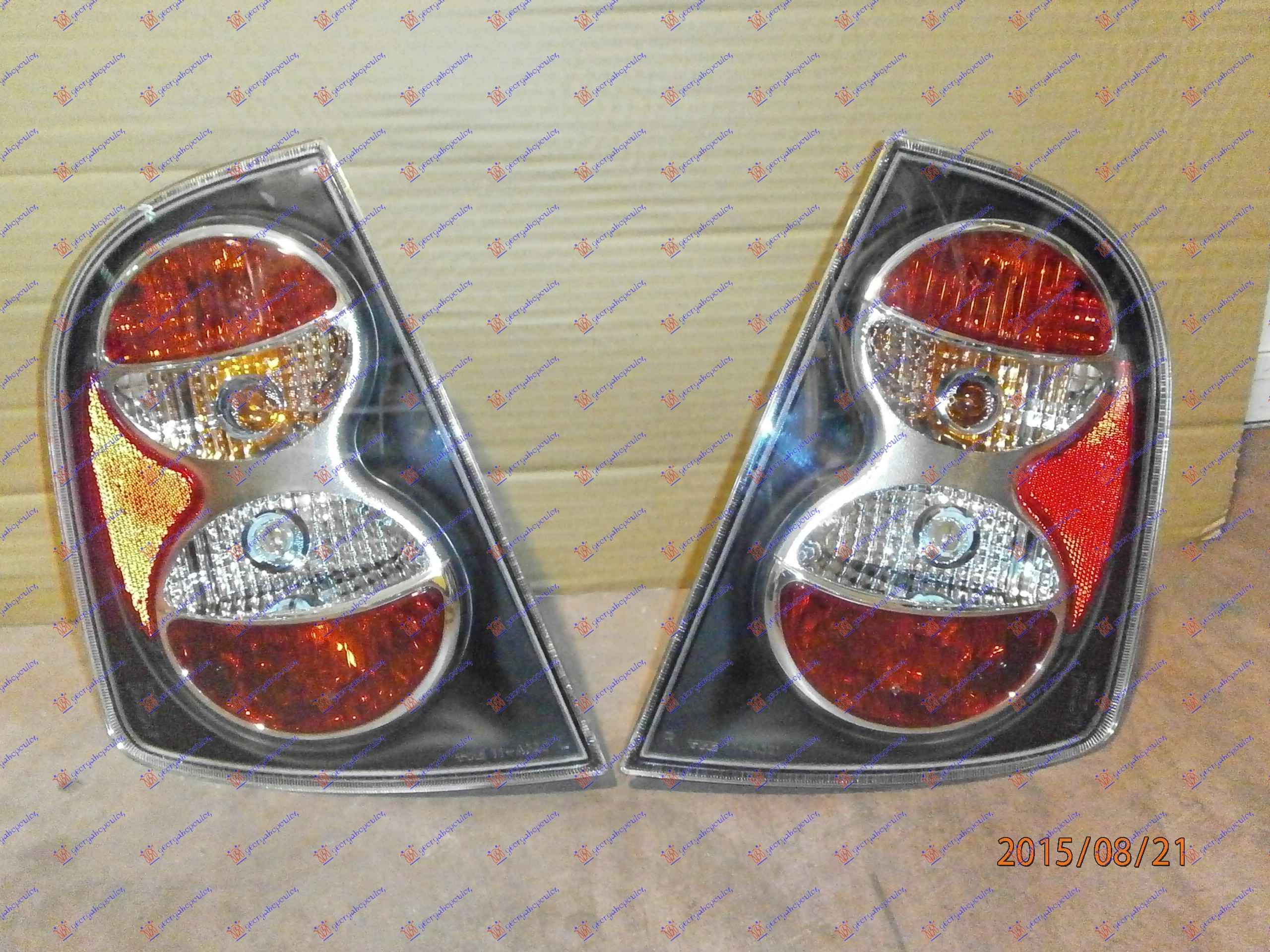 STOP LAMPA 3/5 VRATA -2004 (SET) (TUNING) SKODA FABIA 1999-2007 (6Y2/6Y3/6Y5)