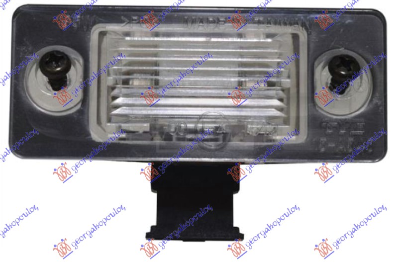 SVETLO TABLICE SKODA FABIA 1999-2007 (6Y2/6Y3/6Y5)