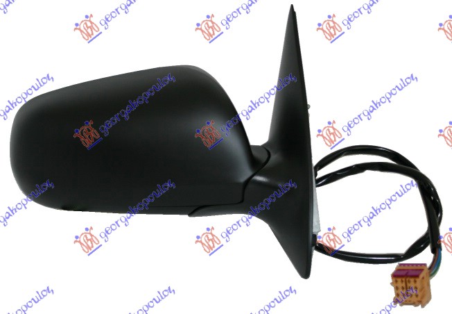 RETROVIZOR ELEKTRICNI SA GREJACEM PM 2004- (ASFERICNO STAKLO) SKODA FABIA 1999-2007 (6Y2/6Y3/6Y5)