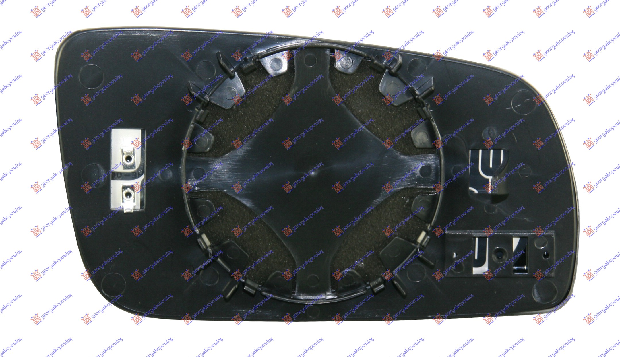 STAKLO RETROVIZORA SA GREJACEM (ASFERICNO) SKODA FABIA 1999-2007 (6Y2/6Y3/6Y5)