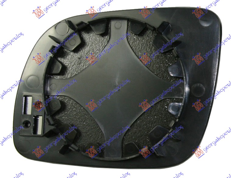STAKLO RETROVIZORA SA GREJACEM (KRATKO) (KONVEKSNO) SKODA FABIA 1999-2007 (6Y2/6Y3/6Y5)