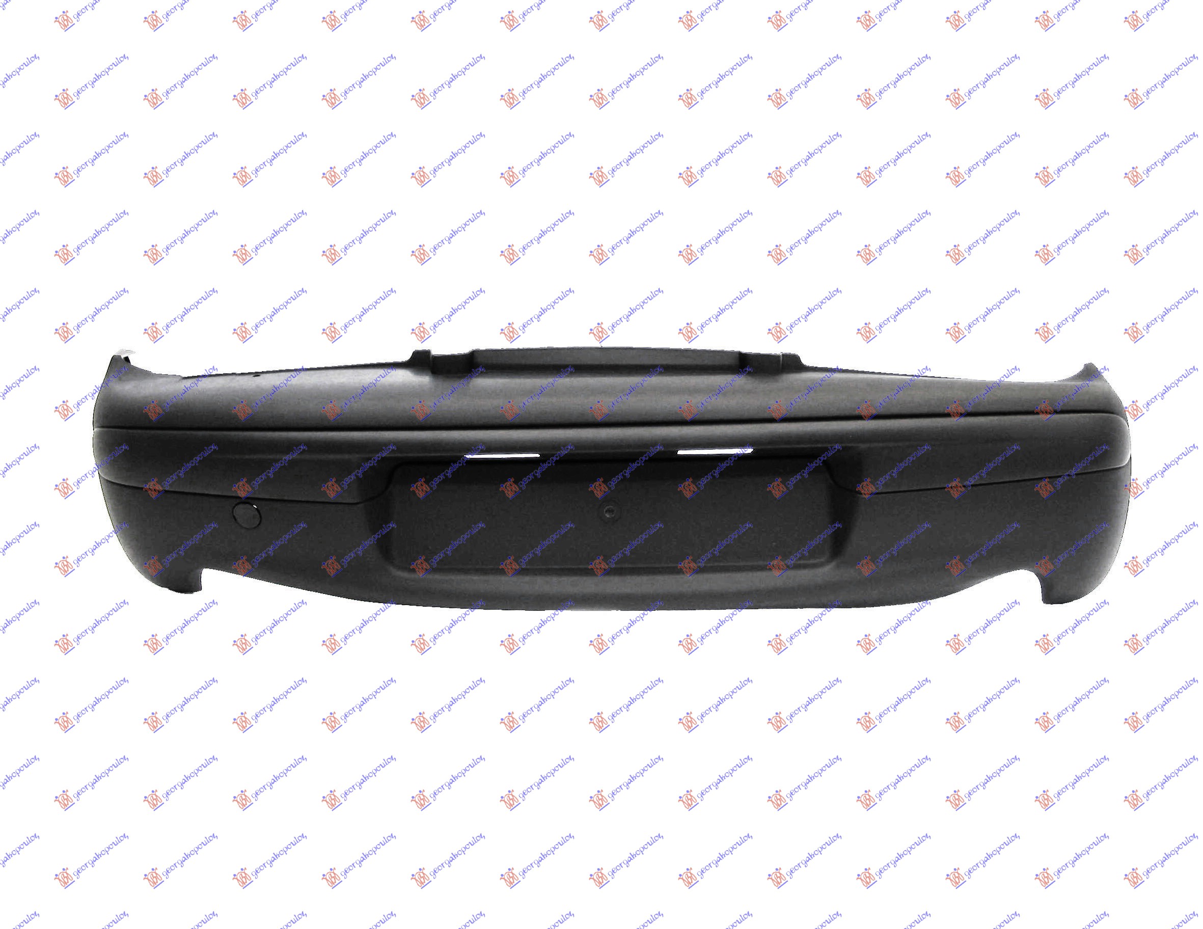 ZADNJI BRANIK CRNI (A KVALITET) FIAT SEICENTO 2001-2006 (187)