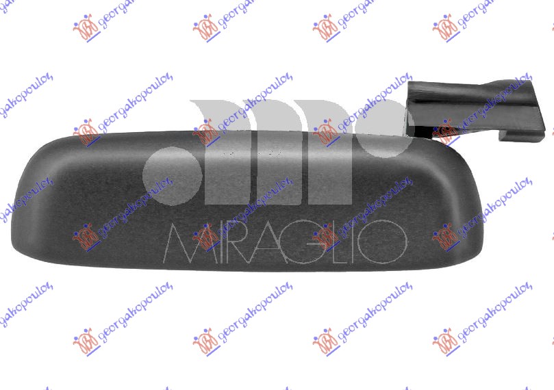 KVAKA PREDNJIH/ZADNJIH VRATA SPOLJASNJA FIAT SEICENTO 2001-2006 (187)