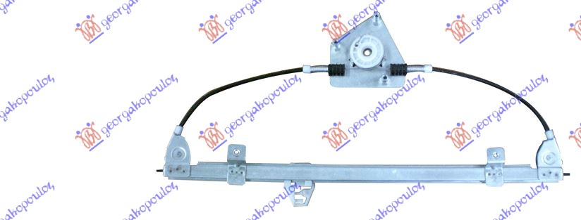 PODIZAC PREDNJEG PROZORA ELEKTRICNI (BEZ MOTORA) FIAT IDEA 2004-2010 (350)