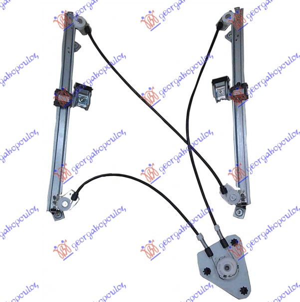 PODIZAC PREDNJEG PROZORA ELEKTRICNI (BEZ MOTORA) 5 VRATA SEAT ALTEA 2004-2015 (5P1)