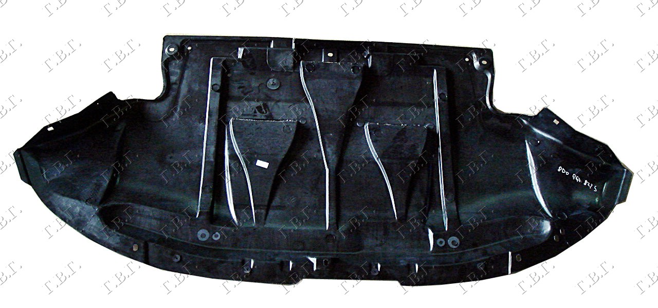 ZASTITA MOTORA PREDNJA (BENZIN/DIZEL) PLASTICNA SKODA SUPERB 2001-2008 (3U4)