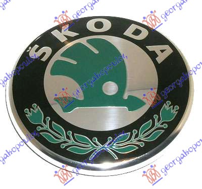 ZNAK NA PVC MASCI (ORIGINALNI) SKODA SUPERB 2001-2008 (3U4)
