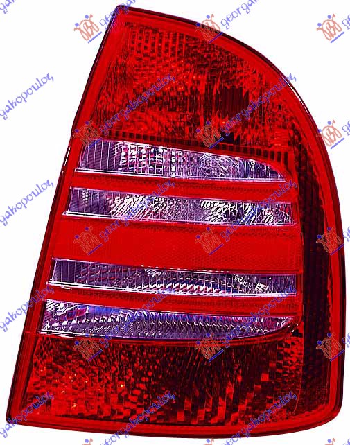 STOP LAMPA -2006 (DEPO) SKODA SUPERB 2001-2008 (3U4)