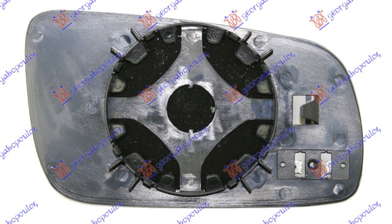 STAKLO RETROVIZORA SA GREJACEM -2006 (ASFERICNO) SKODA SUPERB 2001-2008 (3U4)