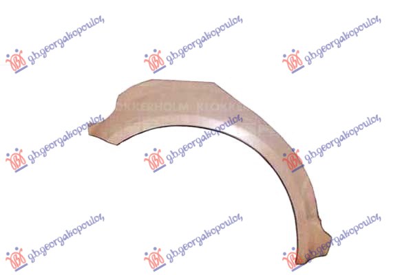 RUB 4 VRATA SKODA SUPERB 2001-2008 (3U4)