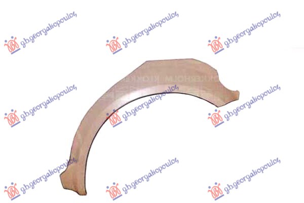 RUB 4 VRATA SKODA SUPERB 2001-2008 (3U4)