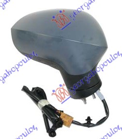 RETROVIZOR ELEKTRICNI SA GREJACEM PM (ELEKTRO-SKLOPIV) (A KVALITET) (KONVEKSNO STAKLO) SEAT EXEO 2009-2013 (3R2)