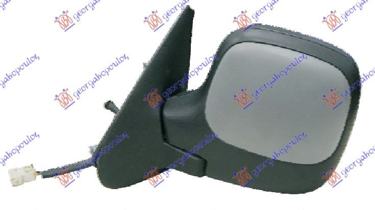 RETROVIZOR ELEKTRICNI PM (KONVEKSNO STAKLO) PEUGEOT PARTNER 2002-2008 (5/G)