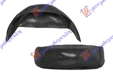 ZADNJE POTKRILO PLASTICNO FIAT DUCATO II 2002-2006 (244)
