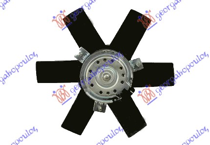 VENTILATOR (MOTOR+ELISA) (BENZIN/DIZEL) (30.5cm) FIAT DUCATO II 2002-2006 (244)