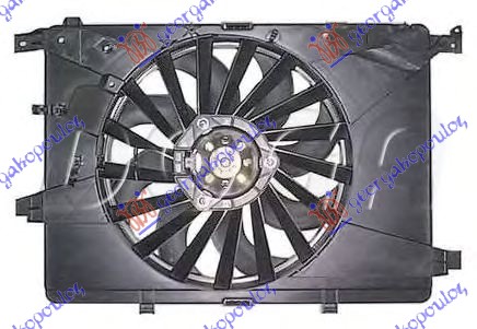 VENTILATOR KOMPLET (1.8/1.9/2.2 BENZIN - 1.9 JTD) ALFA ROMEO 159 2005-2011 (939)
