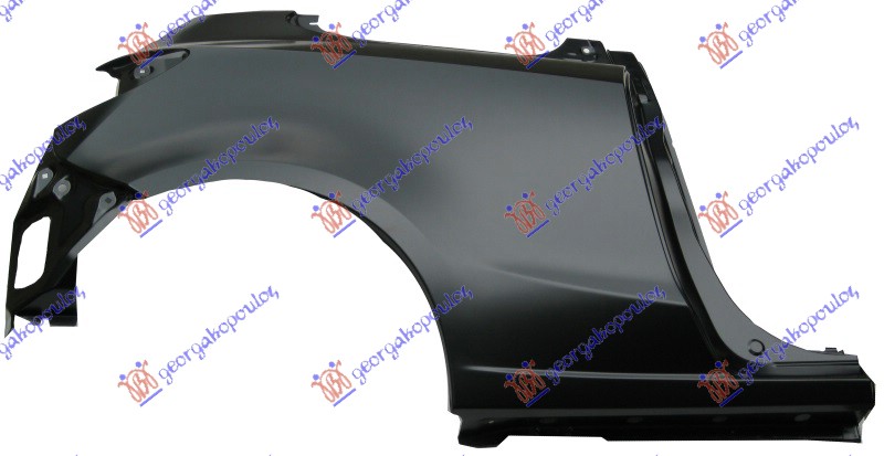 ZADNJI BLATOBRAN 3 VRATA MAZDA 2 2007-2014 (DE/DH)