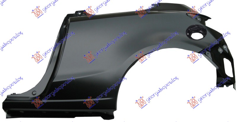 ZADNJI BLATOBRAN 3 VRATA MAZDA 2 2007-2014 (DE/DH)