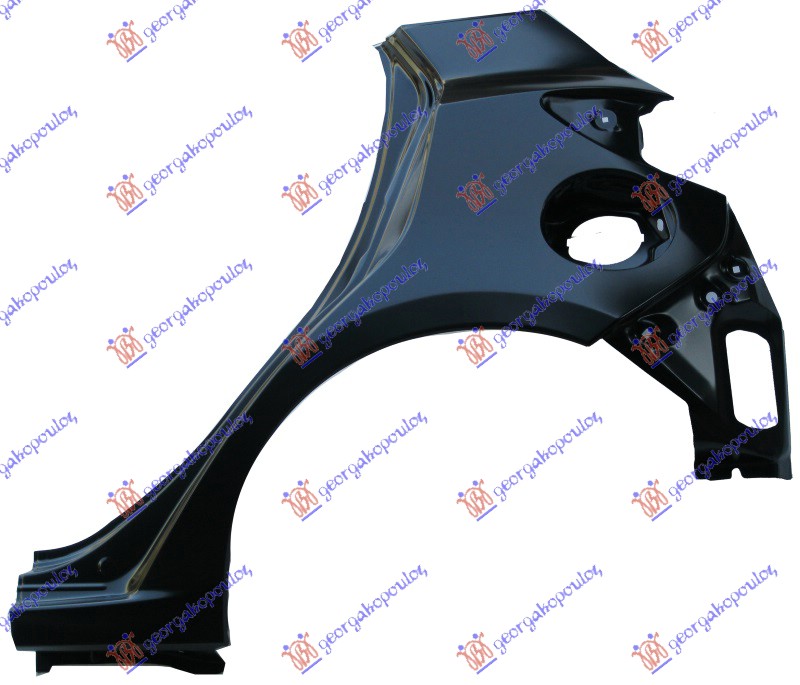 ZADNJI BLATOBRAN 5 VRATA MAZDA 2 2007-2014 (DE/DH)