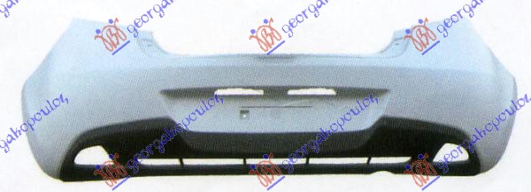 ZADNJI BRANIK MAZDA 2 2007-2014 (DE/DH)