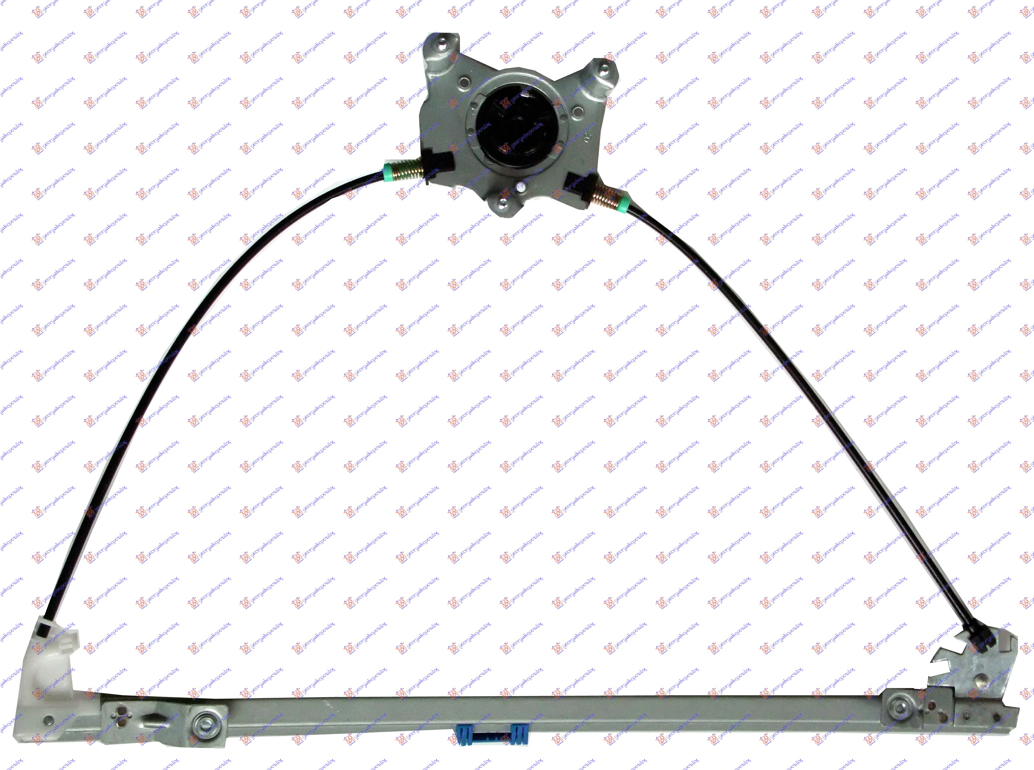 PODIZAC PREDNJEG PROZORA ELEKTRICNI (BEZ MOTORA) RENAULT MEGANE SCENIC 1996-1999 (JA0/JA1)