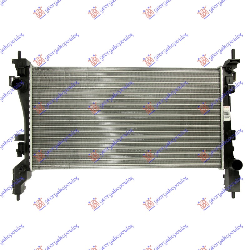 HLADNJAK MOTORA 1.4 Hdi (-AC) (63.2x34.1x23) PEUGEOT BIPPER 2008- (AA)