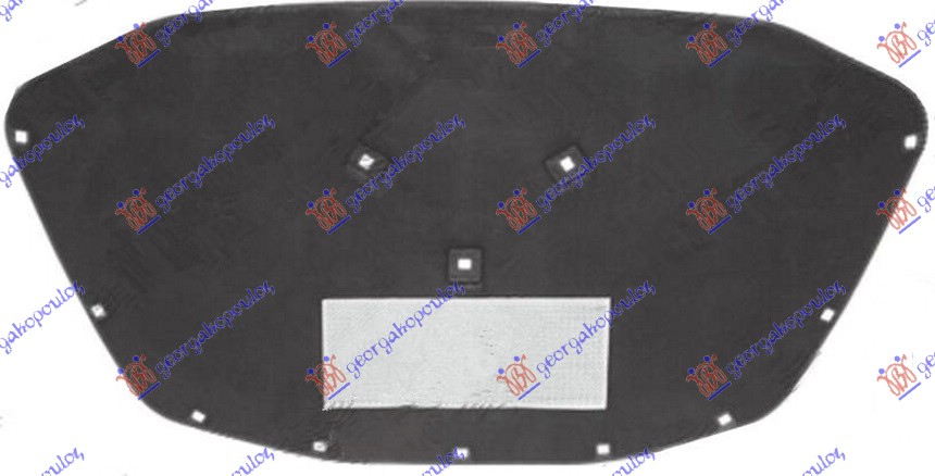 IZOLACIJA HAUBE SKODA OCTAVIA 5 2008-2013 (3U4)