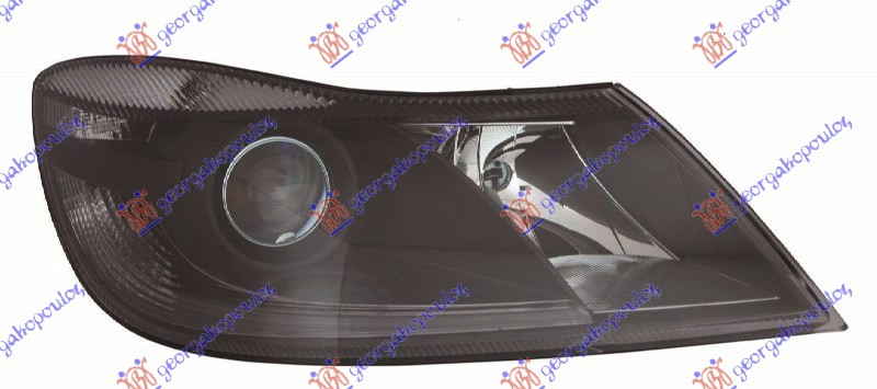 FAR ELEKTRICNI (BEZ LOGOA) CRNI (DEPO) SKODA OCTAVIA 5 2008-2013 (3U4)