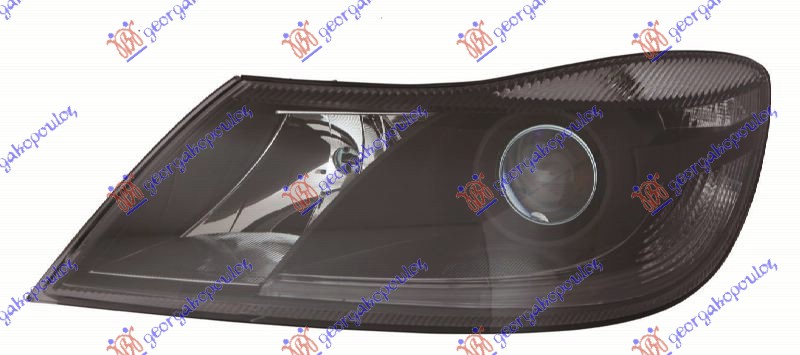 FAR ELEKTRICNI (BEZ LOGOA) CRNI (DEPO) SKODA OCTAVIA 5 2008-2013 (3U4)
