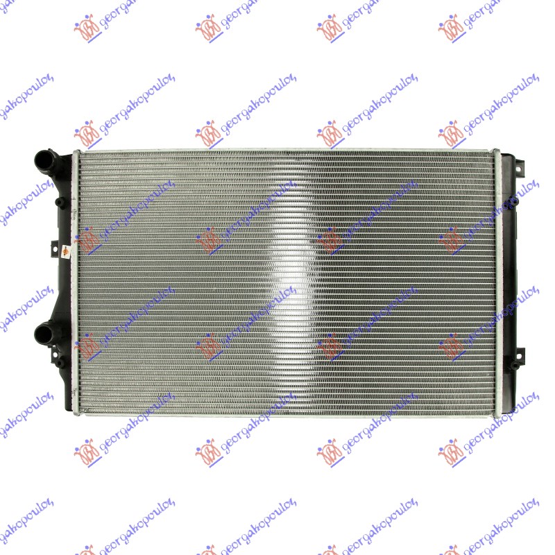 HLADNJAK MOTORA 1.2/1.4/1.6/1.8 Tsi BENZIN - 1.9 TDi DIZEL (650x410) (MEHANICKI SPOJ) SKODA OCTAVIA 5 2008-2013 (3U4)