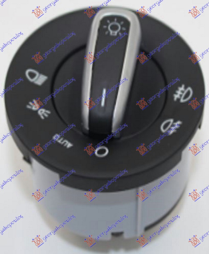 PREKIDAC ZA FAROVE HROM (SA MAGLENKAMA) (AUTO DNEVNO SVETLO) (10 PIN) SKODA OCTAVIA 5 2008-2013 (3U4)