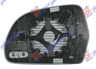 STAKLO RETROVIZORA SA GREJACEM PLAVO (KONVEKSNO) SKODA OCTAVIA 5 2008-2013 (3U4)